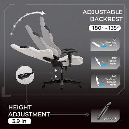 Aimzone Ergonomic Pro Gaming Chair Racing Style Adjustable